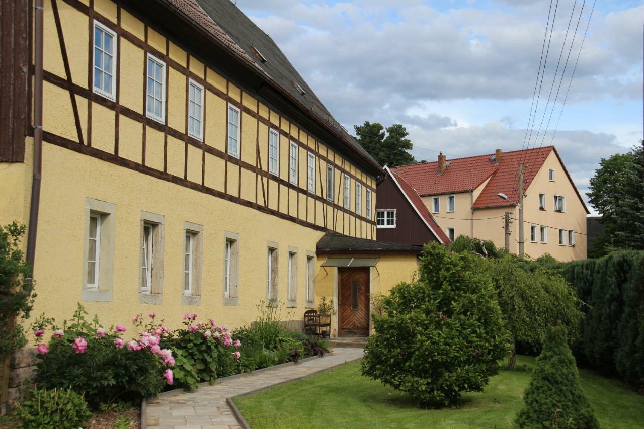 쿠로르트고리슈 Ferienhof Cunnersdorf 아파트 외부 사진